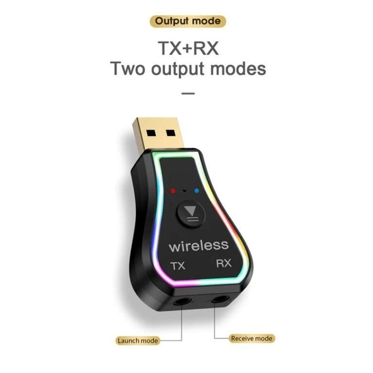 AUX Audio Dongle USB Bluetooth Receiver and Transmitter -M11