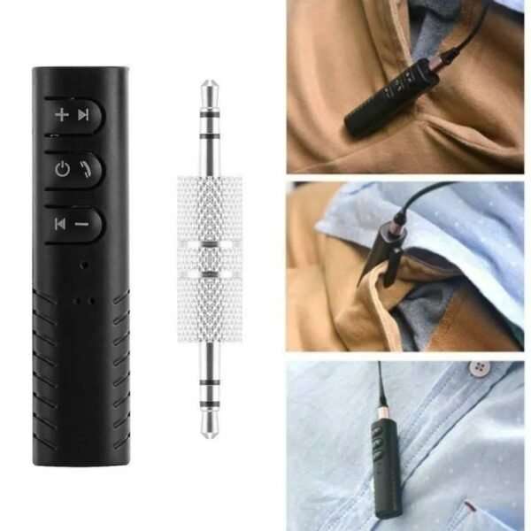 Wireless Bluetooth Audio Receiver Stereo Music Adapter for Car Speaker