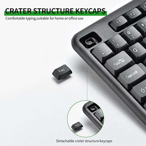 104-Key Wired Multimedia Keyboard