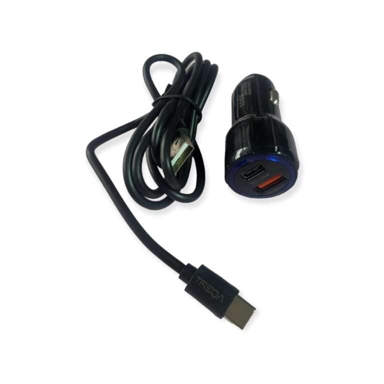 Car Charger- USB To Type C -Treqa CS-233