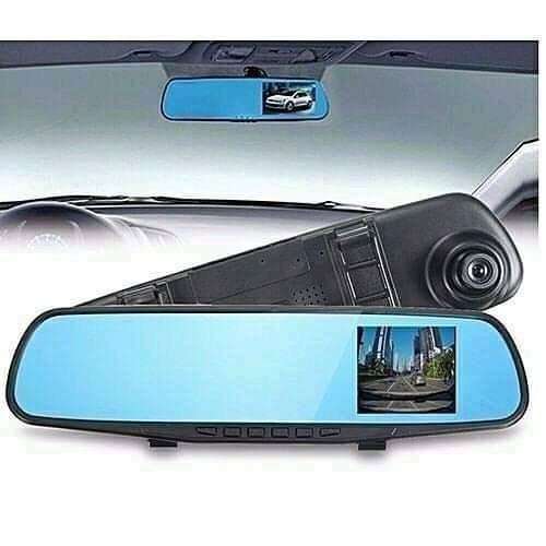Full HD Car DVR Rearview Mirror Dual Channel Recorder