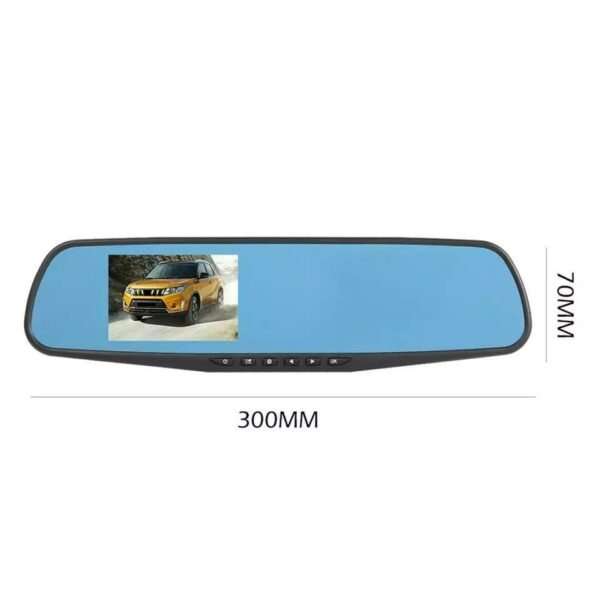 Car Rearview Mirror DVR Dashcam 3.5 inch 1080p