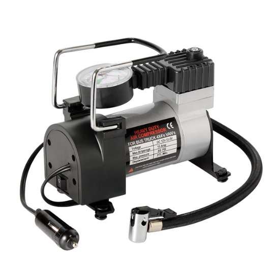 12V Air Compressor - High-Power Car Double Cylinder Inflator Pump 965KPA