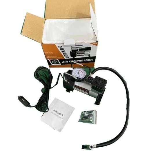 12V Air Compressor - High-Power Car Double Cylinder Inflator Pump 965KPA