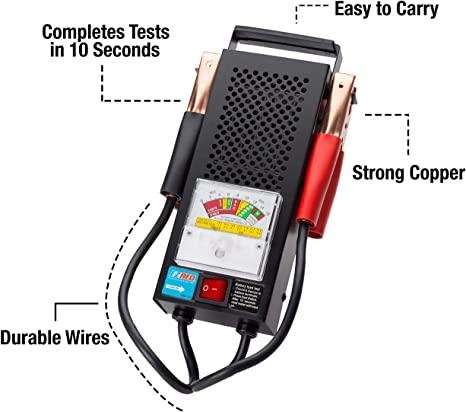 Car Battery Tester - 6V &amp; 12V Tester - JG989