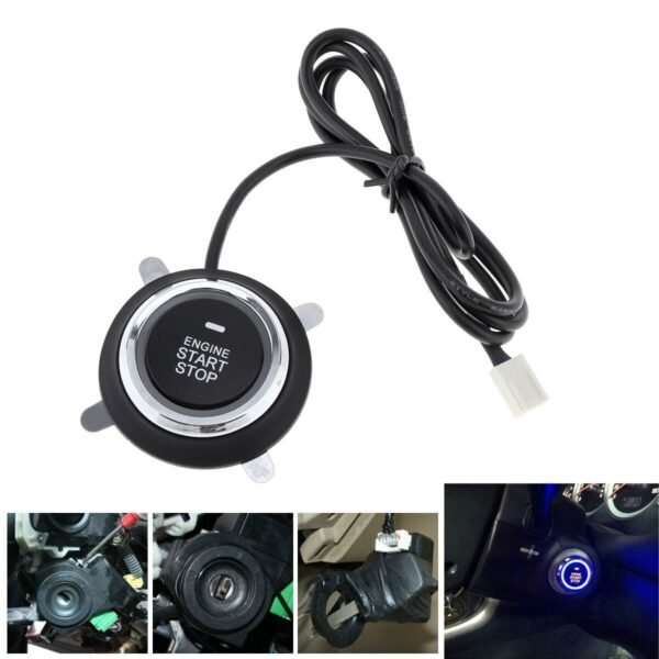 Car Engine Start Button - Keyless Entry System