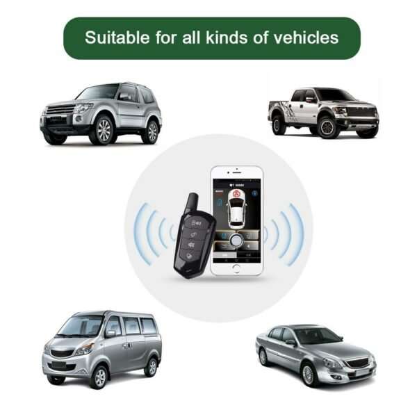 Wireless Car Key - Smart Car Locking System