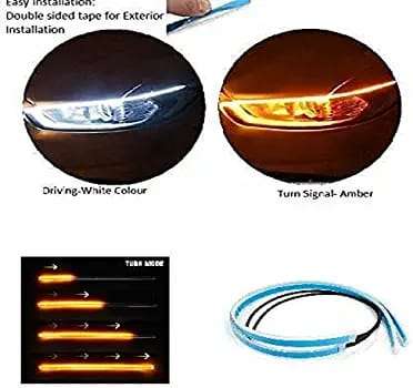 Turn Signal LED Light Strips - Sequential DRL Flexible Strip