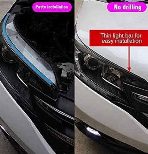 Turn Signal LED Light Strips - Sequential DRL Flexible Strip