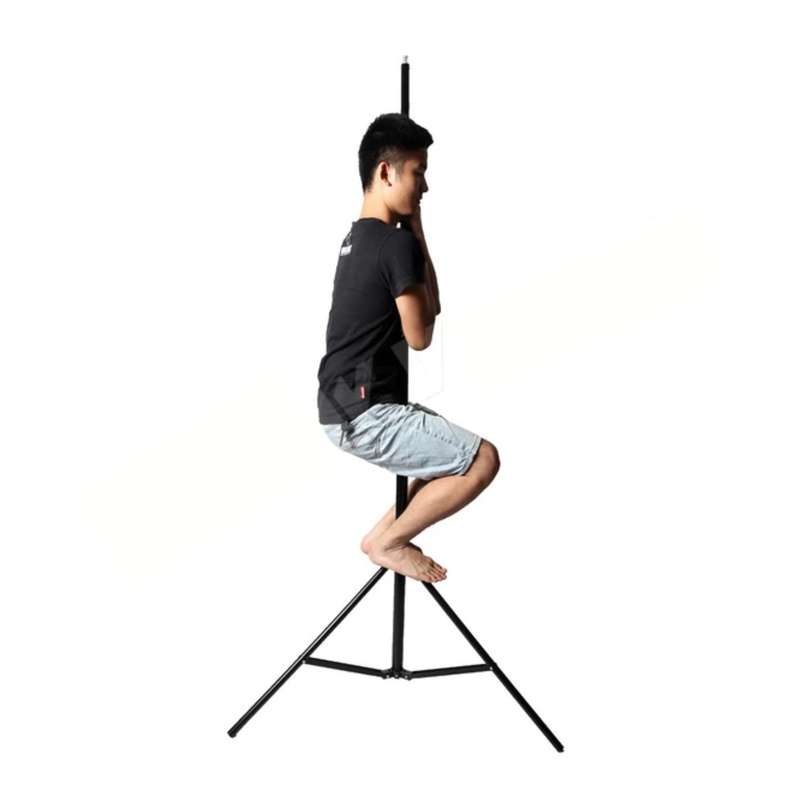 Hylow 2.8m Heavy-Duty Light Stand (Air-Cushioned) - Tripod Stand