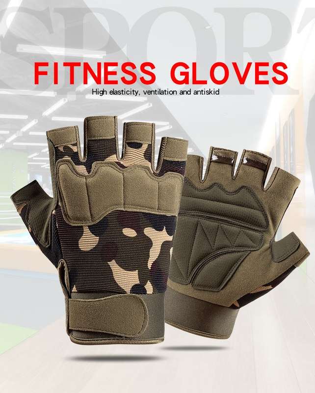 Half Finger Fitness Gloves