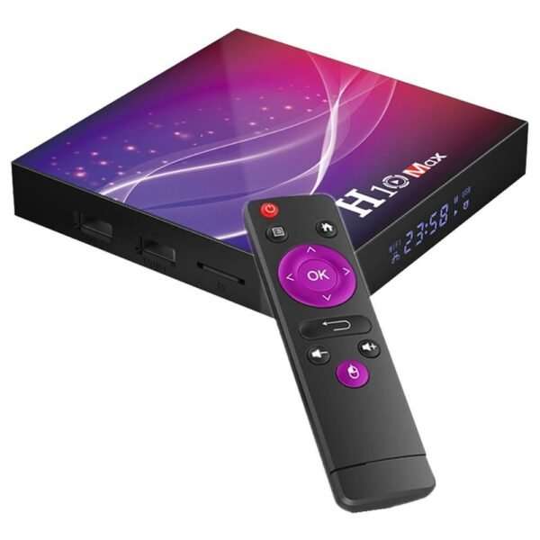 H10 MAX Android 10.0 Allwinner H616 6K TV Box Airplay 4GB/64GB