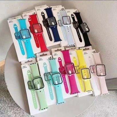 2-in-1 Silicone Watch Case with Strap