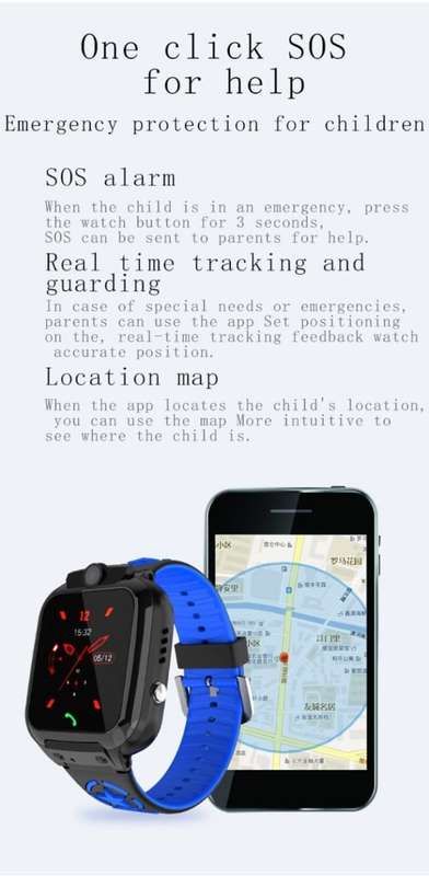 DS60 Kids Bluetooth Smartwatch - Touch Screen