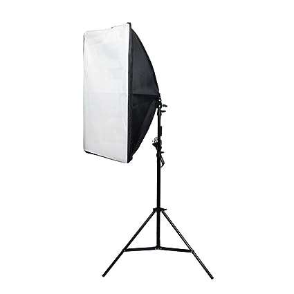 Single Socket Softbox Studio Lighting Kit