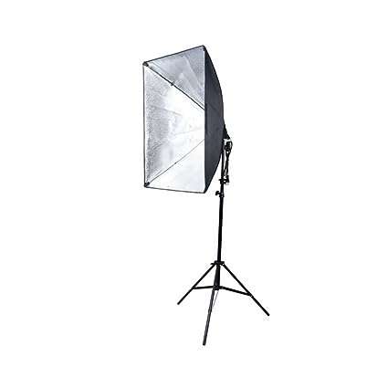 Single Socket Softbox Studio Lighting Kit