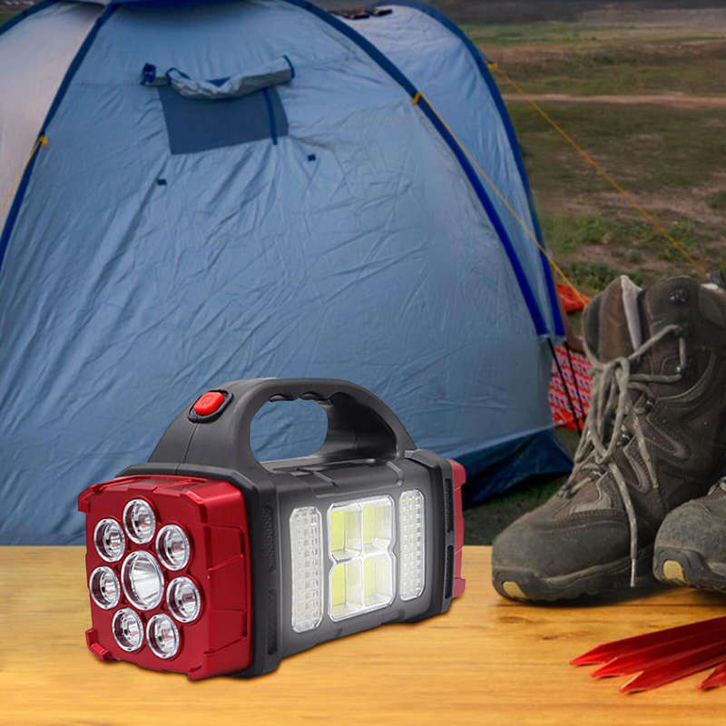 Rechargeable Multifunctional Solar Powered Searchlight- HB1678-2