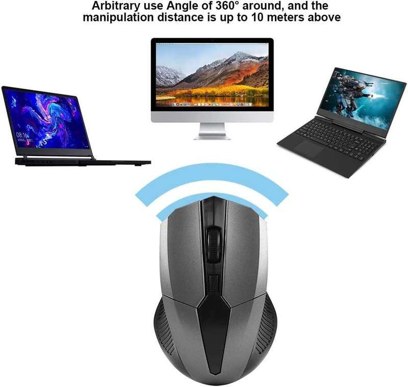 Wireless Optical Mouse with Smart USB Receiver - W307
