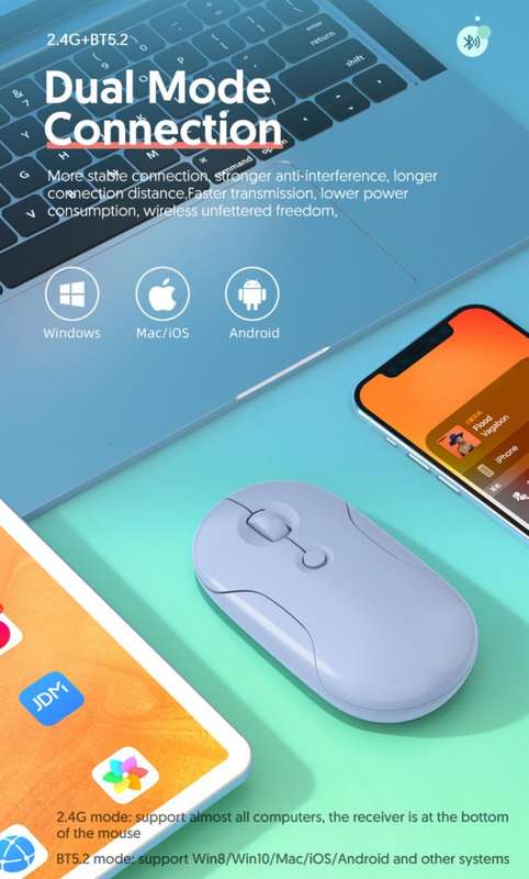2.4Ghz 4 Keys Gaming Mouse Ergonomic Wireless