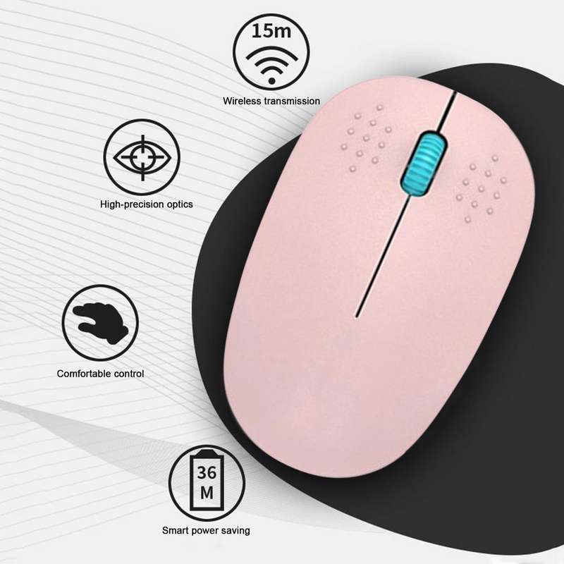 Optical Ergonomic Wireless Mouse 1600 DPI - MO5