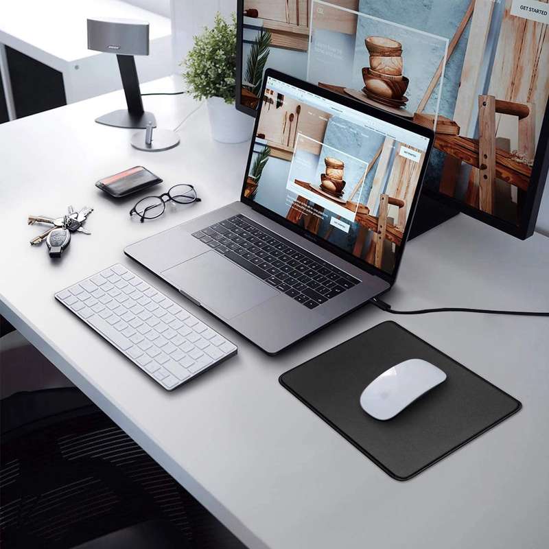 Mouse Pad with Stitched Edge 32cm x 24cm x 3mm