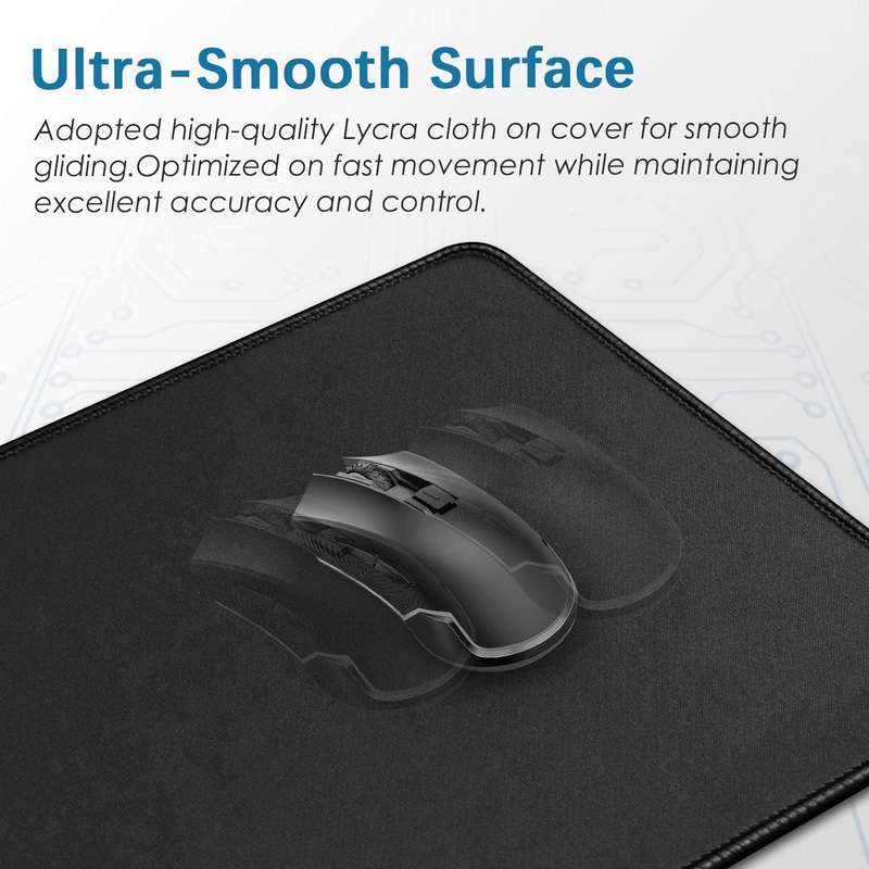 Mouse Pad with Stitched Edge 32cm x 24cm x 3mm