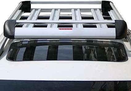 Carrier Rails - Universal Car Roof Rack - Aluminum  Luggage Frame