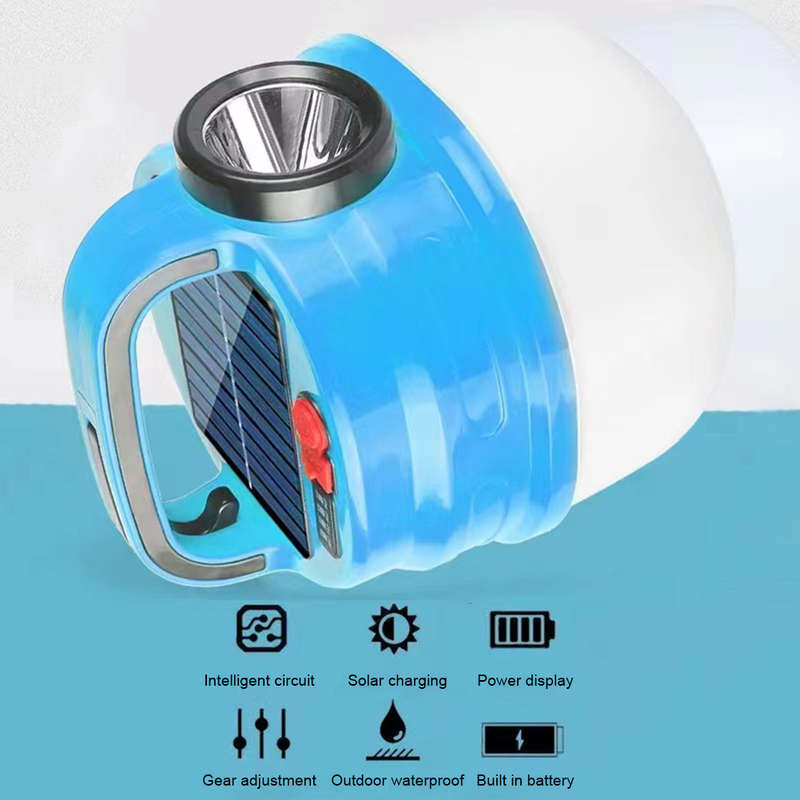 Hurry Bolt Solar Light Torch - Spot Flashing Solar Charging Light