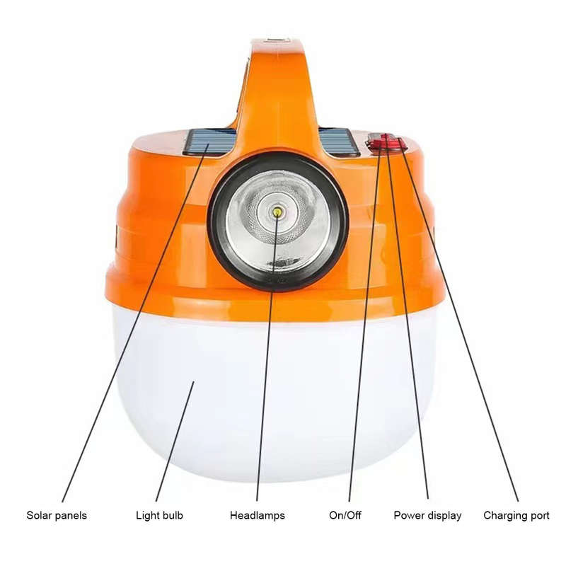 Hurry Bolt Solar Light Torch - Spot Flashing Solar Charging Light