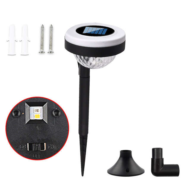 LED Solar Ground Garden Light