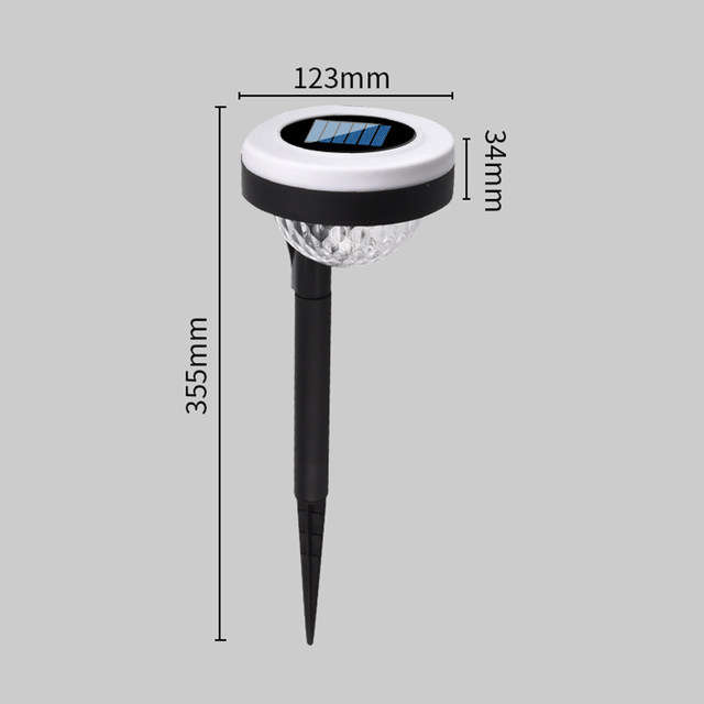 LED Solar Ground Garden Light