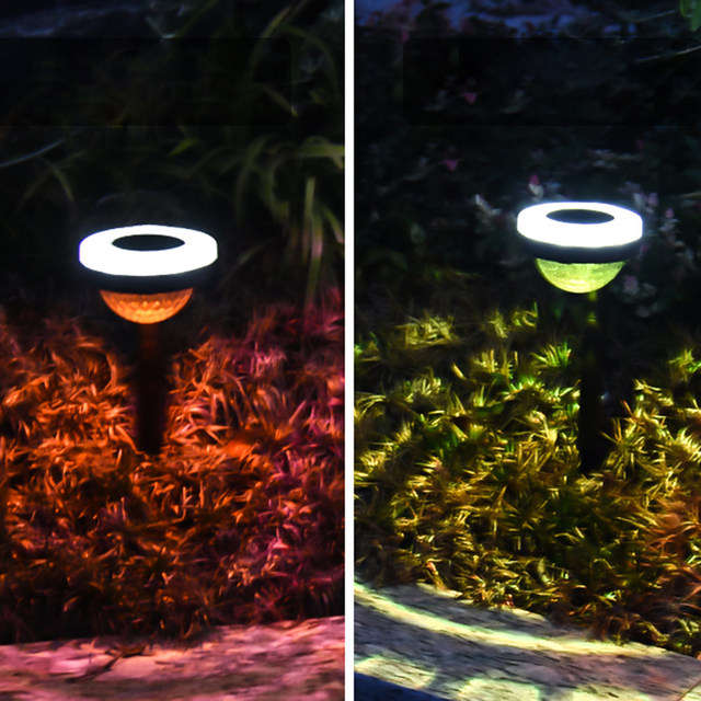 LED Solar Ground Garden Light