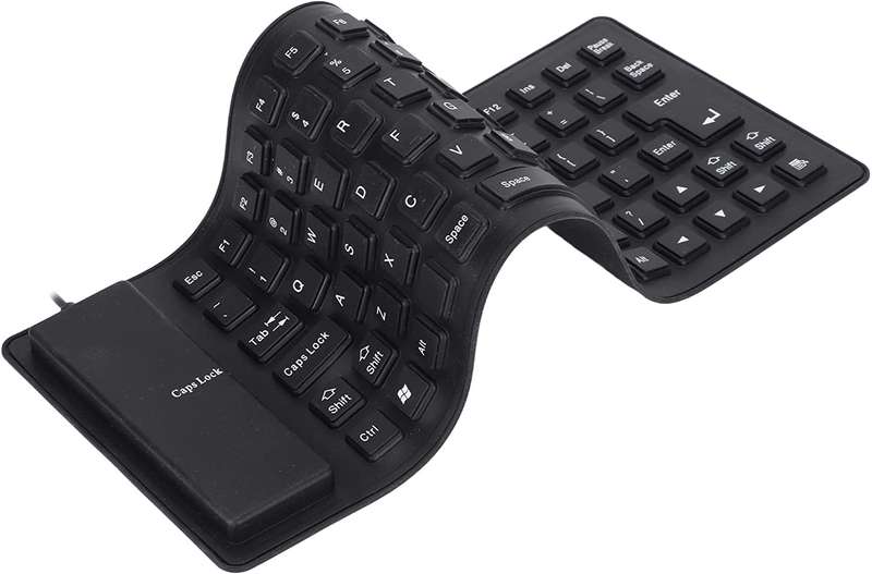 USB Wired Soft Silicone Flexible Keyboard 85 keys
