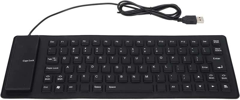 USB Wired Soft Silicone Flexible Keyboard 85 keys