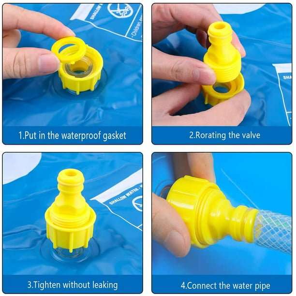 Sprinkler Play Mat for Kids - Spray &amp; Splash Childrens Fountain 170 x 170 cm