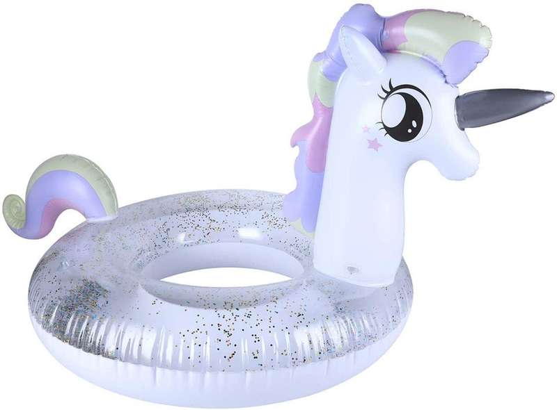 Inflatable Unicorn Pool Float 120cm