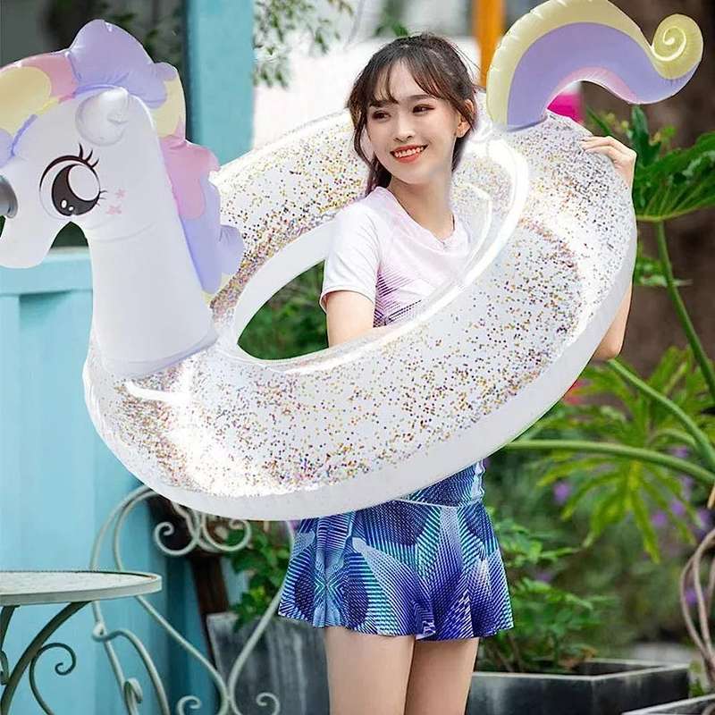 Inflatable Unicorn Pool Float 120cm