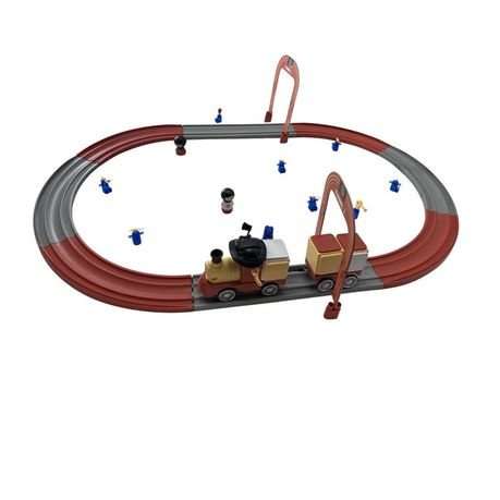 Magnetic Electric Rail Trail Building Blocks Toy