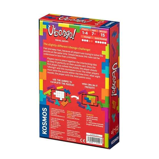 Ubongo - Travel Edition Puzzle Game