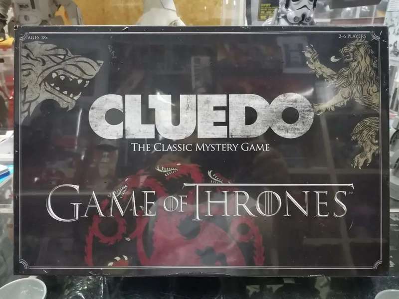 Cluedo Game of Thrones Game Board - The Classic Mystery