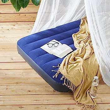 Intex 64758 Classic Downy Square and Half Mattress in Fiber Tech 137X191X25 cm
