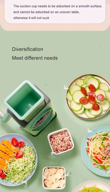 Multifunctional Vegetable Slicer - Potato &amp; Cheese Grater - Household Kitchen Tool