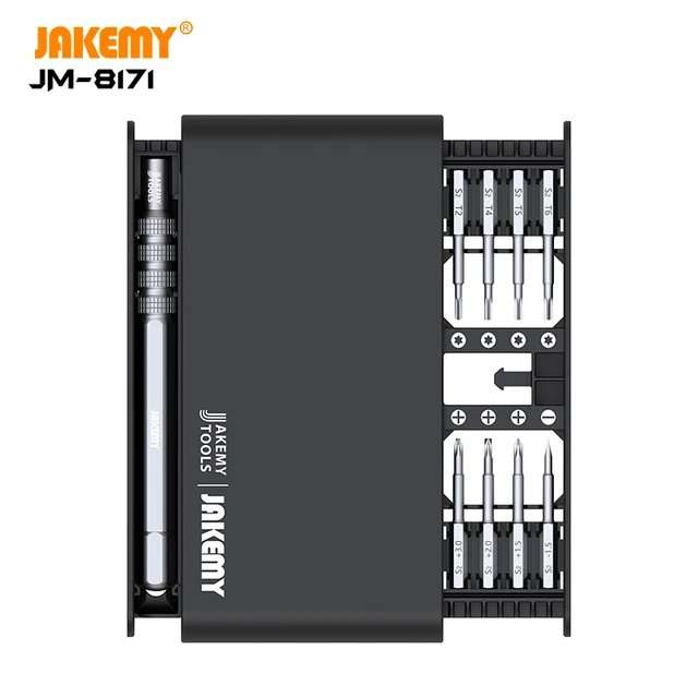 JAKEMY Electronic Maintenance Magic Screwdriver Box Mobile Phone Computer Game Pad Repair DIY Por...