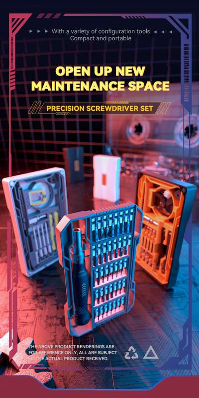 83 In 1 Multifunctional Precision Screwdriver Tool Set JM-8186-B