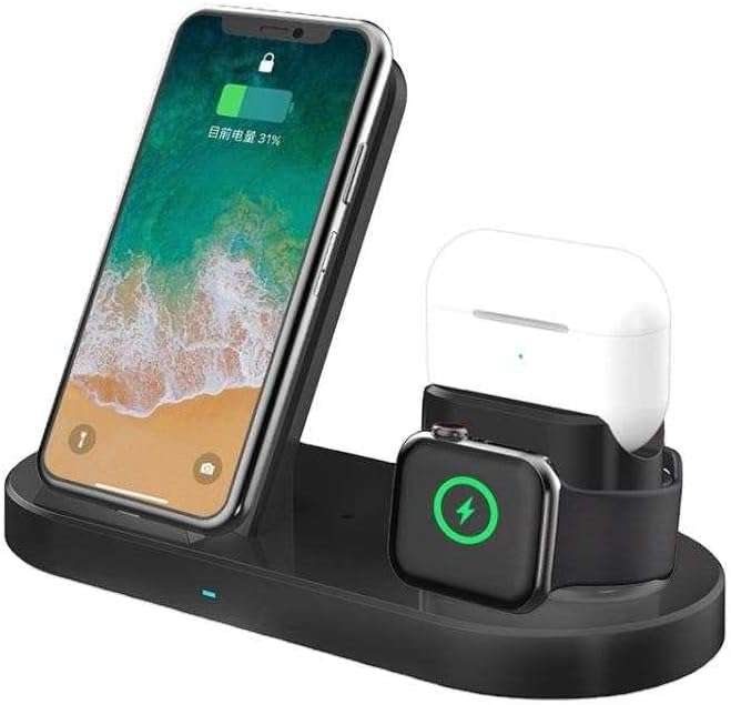 25W Wireless Charger For IOS, iwatch, Airpods, Android 3 In 1 - AB-SJ06