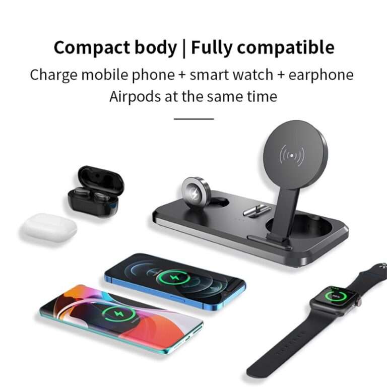 3 in 1 Foldable Wireless Phone Charger 15W - UV06