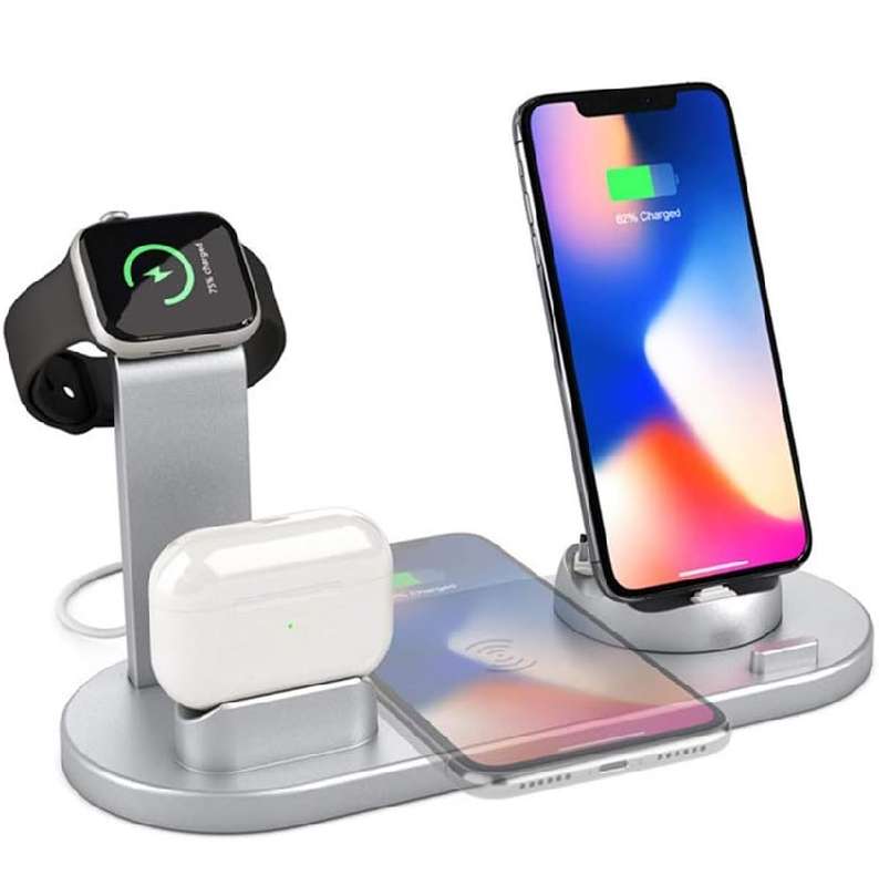6 In 1 Multifunctional Wireless Charging Dock Station - HXZC