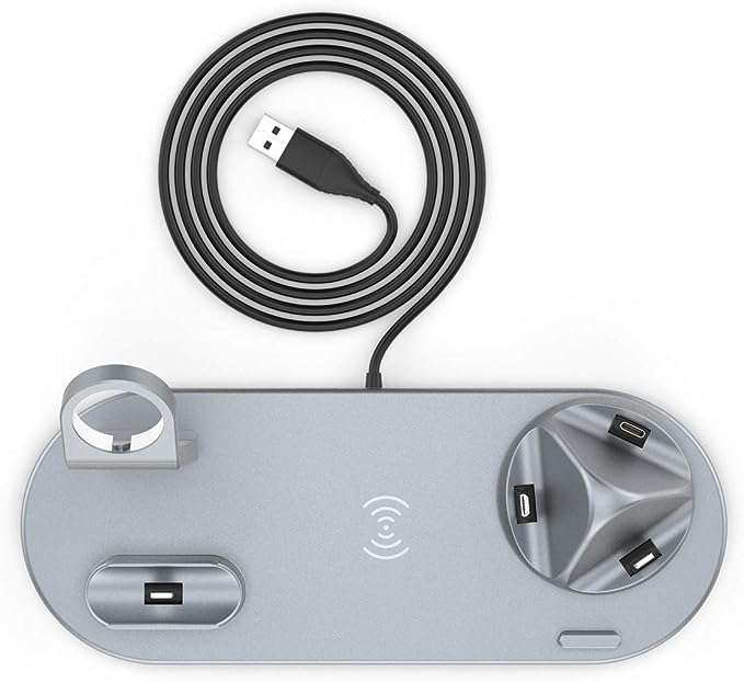 6 In 1 Multifunctional Wireless Charging Dock Station - HXZC