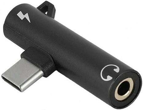 Type-c Male to 3.5mm Audio Female Aux & Type C Female Chrging Adapter