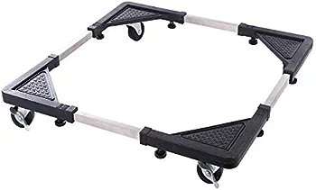 Movable Base Size Adjustable Washing Machine Base for Refrigerator